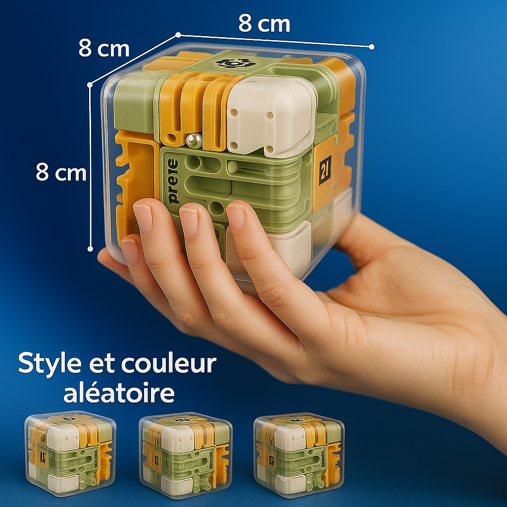 Le cube labyrinthe 3D  - qui transforme la logique en plaisir™ 🟧