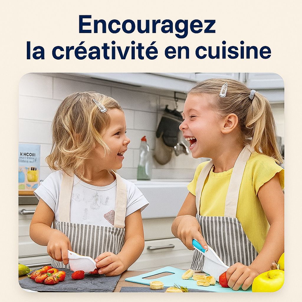 Khoolty™ transforme un simple set de cuisine en un terrain de complicité..✨