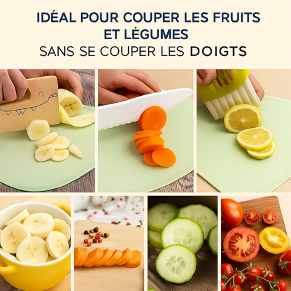 Khoolty™ transforme un simple set de cuisine en un terrain de complicité..✨