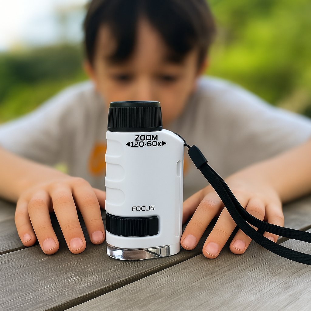 Microscope de Poche pour Enfant- Khoolty