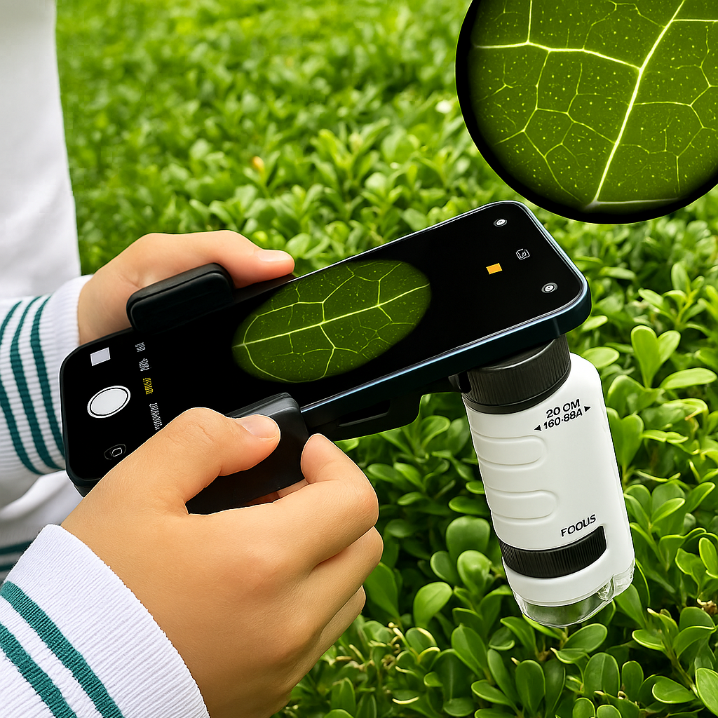 Microscope de Poche pour Enfant- Khoolty