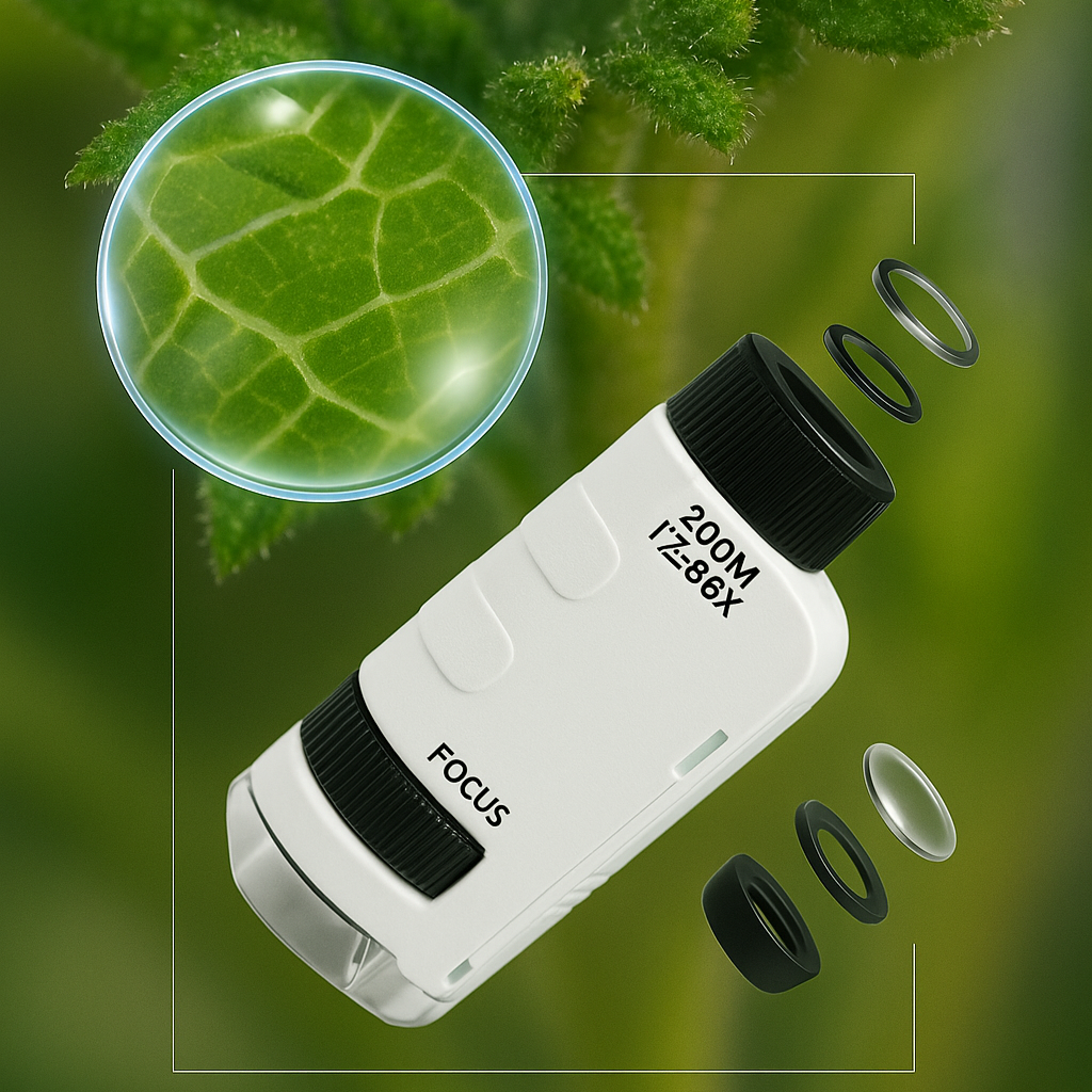 Microscope de Poche pour Enfant- Khoolty