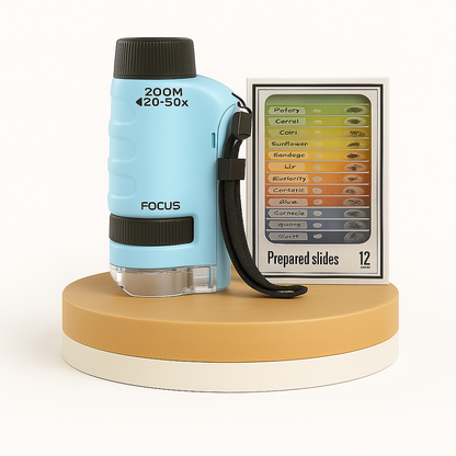 Microscope de Poche pour Enfant- Khoolty