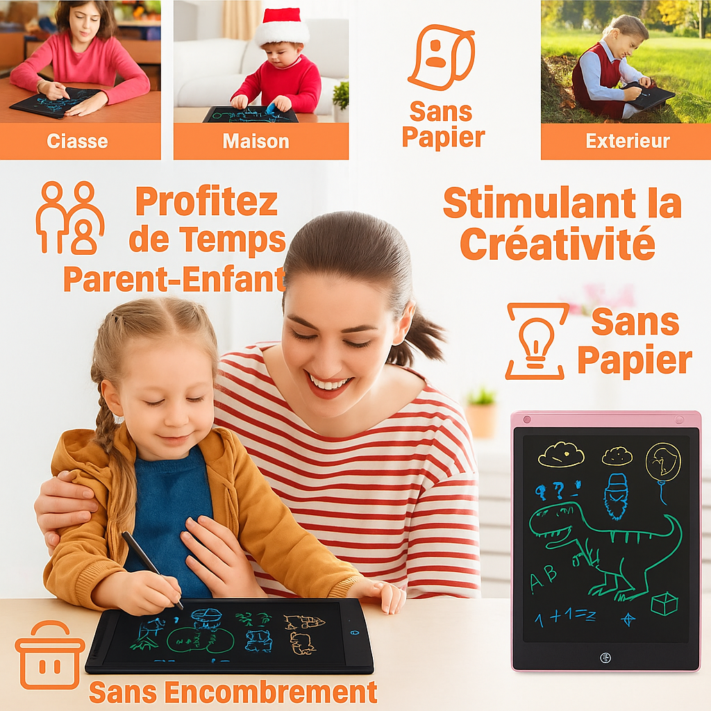 Tablette d'écriture Magique - Khoolty™