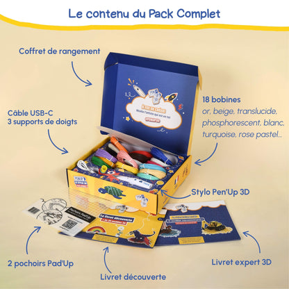 Pack Complet Stylo D'impression 3D™ — L’imagination prend vie ✨